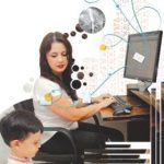 teletrabajo con familia