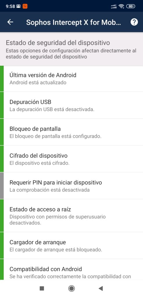 sophos intercept x - seguridad de dispositivos