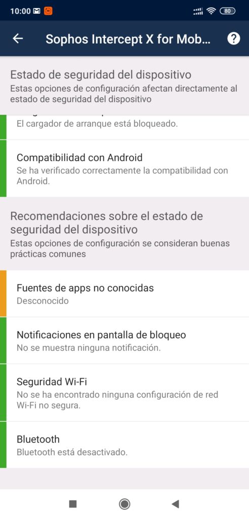 sophos intercept x - seguridad de dispositivos